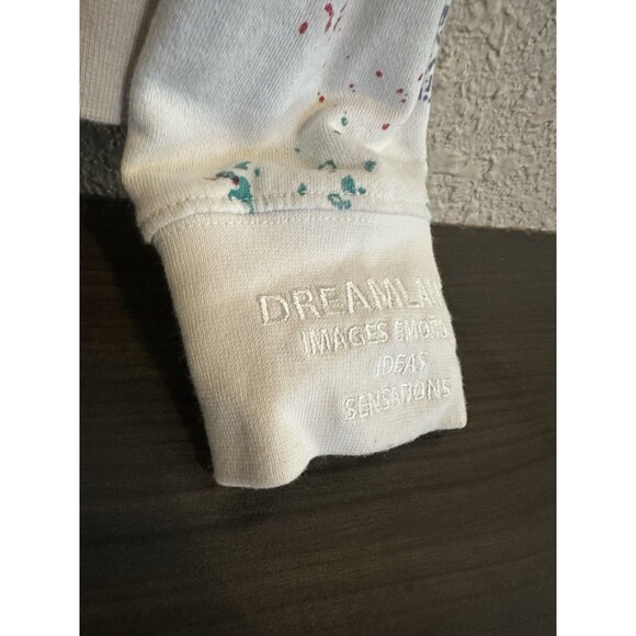 Dreamland Pullover Hoodie Small  Raised Embroidered Graffiti Colorful Street - Picture 4 of 16